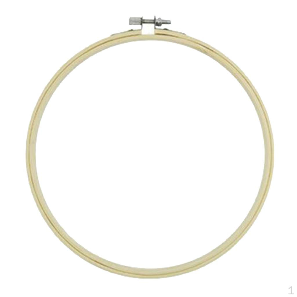 Bamboo Embroidery Stitch Circle DIY Needlework