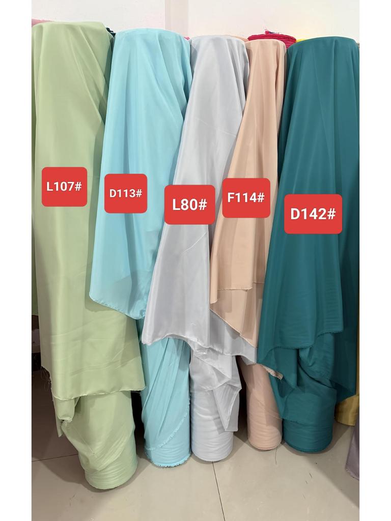 Polyester Pongee Solid Color Lining for Suits and Cashmere Coats