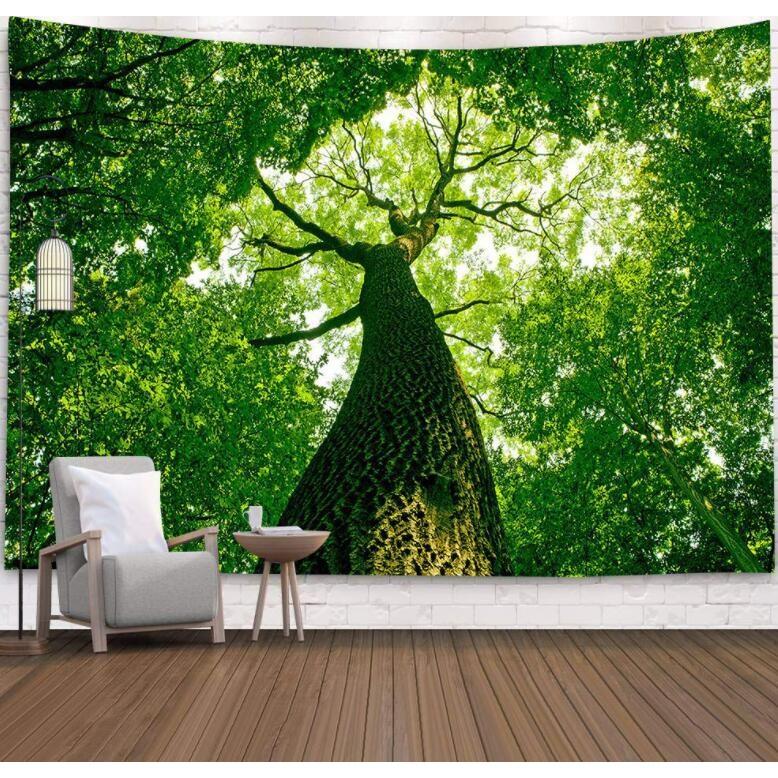 Ins style healing wall tapestry waterproof durable bedroom dormitory wall tapestry live broadcast background tapestry