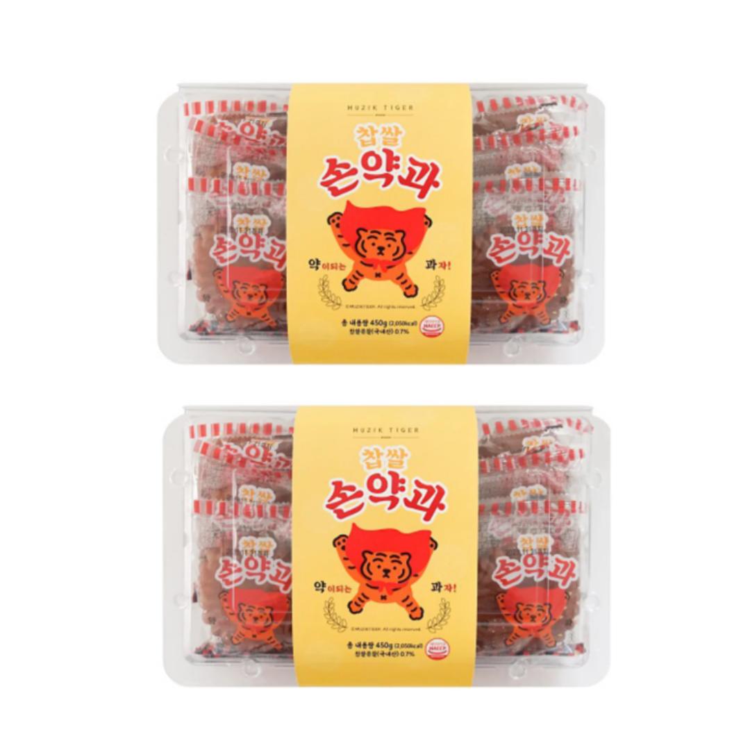 Музик Тайгер Клейкая рисовая якгва (450 г) (2 варианта) #450g x 2pcs