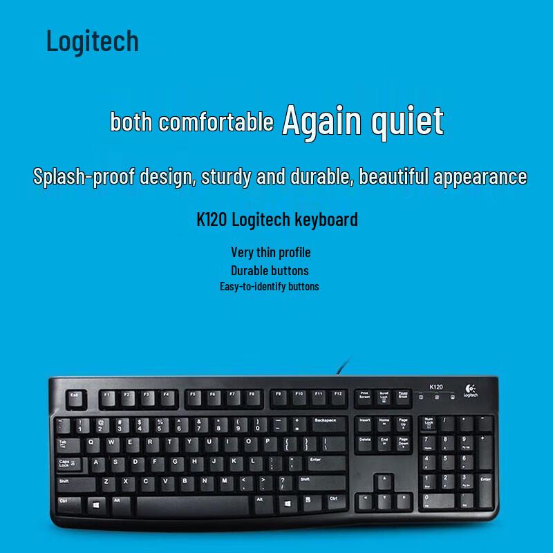 Logitech K120 Wired Keyboard