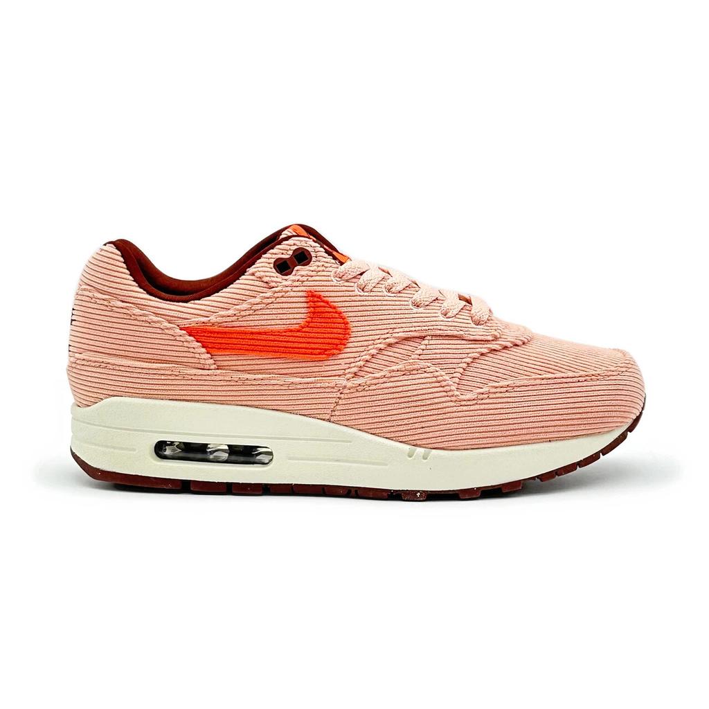 FB8915-600 Nike Air Max 1 PRM Coral Stardust Corduroy Pink Beige