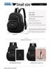 Lightweight Small Canvas Backpack for Middle-aged and Elderly Women