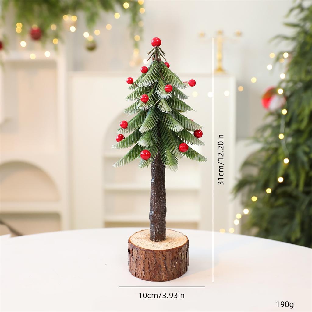 Stolní vánoční stromek Dekorace Malý vánoční stromek Vánoční dekorace Okenní ozdoby