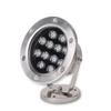RGB Remote Control Stainless Steel Submersible LED Spotlight