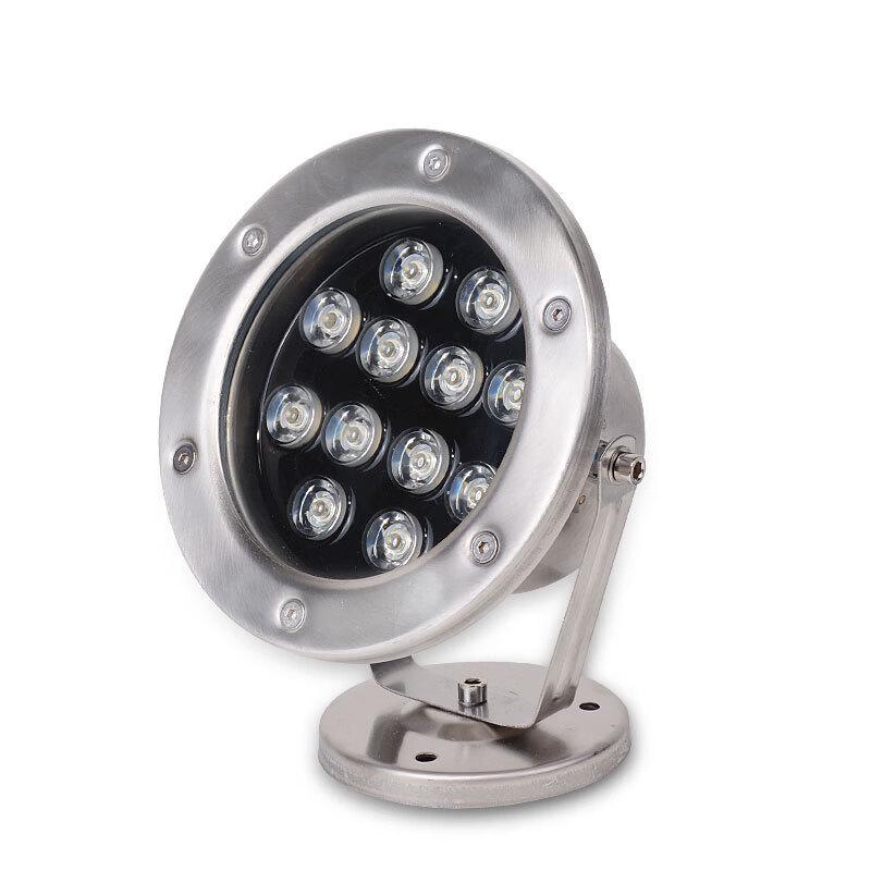 

Stainless Steel RGB Infrared Remote Control Underwater Light