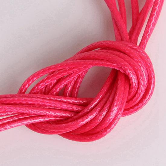2mm Korean Waxed Cord Faux Leather Necklace Rope for DIY Jewelry Making & Bracelets.