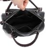 Yogodlns Retro-Umhängetasche für Damen mit großer Kapazität, weiches PU-Leder, lässige Boston-Design-Umhängetasche