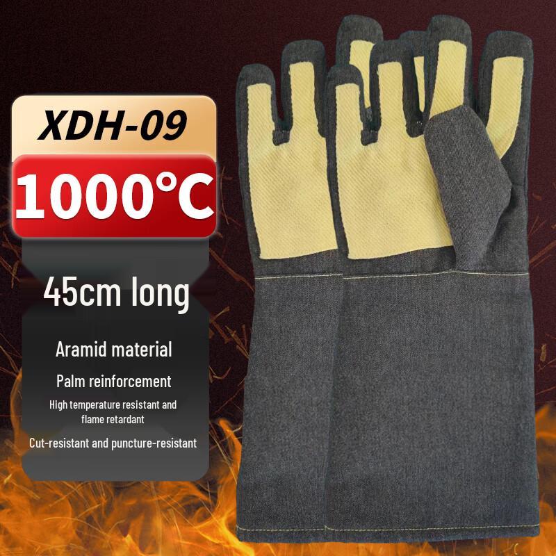 Yuzhuxun Reinforced 1000°C High-Temperature Heat Resistant Gloves