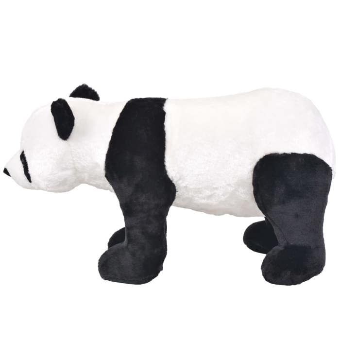 VidaXL Jouet en peluche Panda Noir et blanc XXL 91339