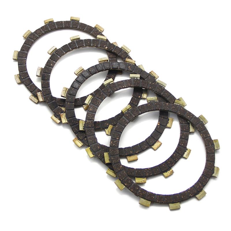 Clutch Friction Steel Plates Kit 21441‑12010 21451‑23000 For Suzuki AX100 A100 AX115 TS100 TC100 RV90 TS90 TM75 AC100 AS100