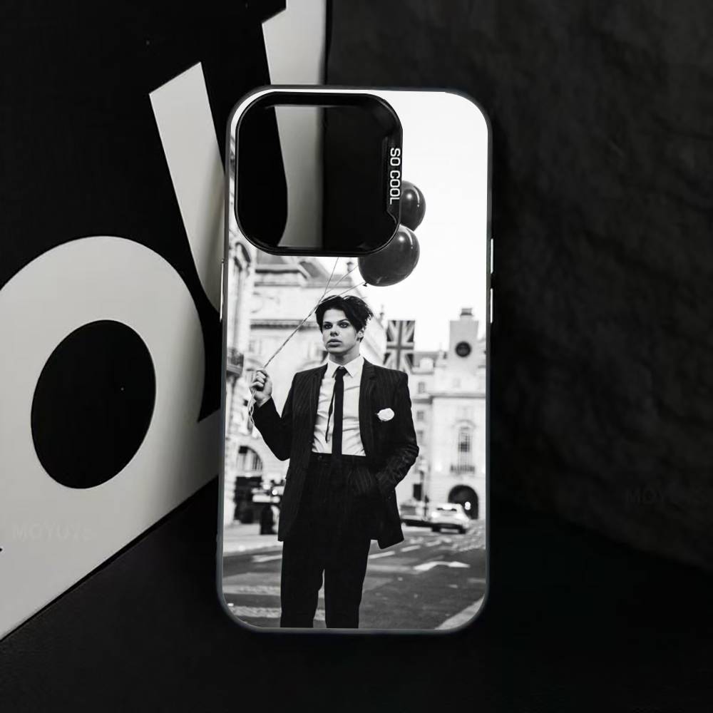 S-Singer Y-Yungblud Phone Case For iPhone 17,16,15,14,13,12,11 Plus,Pro Max,XS,Colorful Silver Phone Case Funda Cover