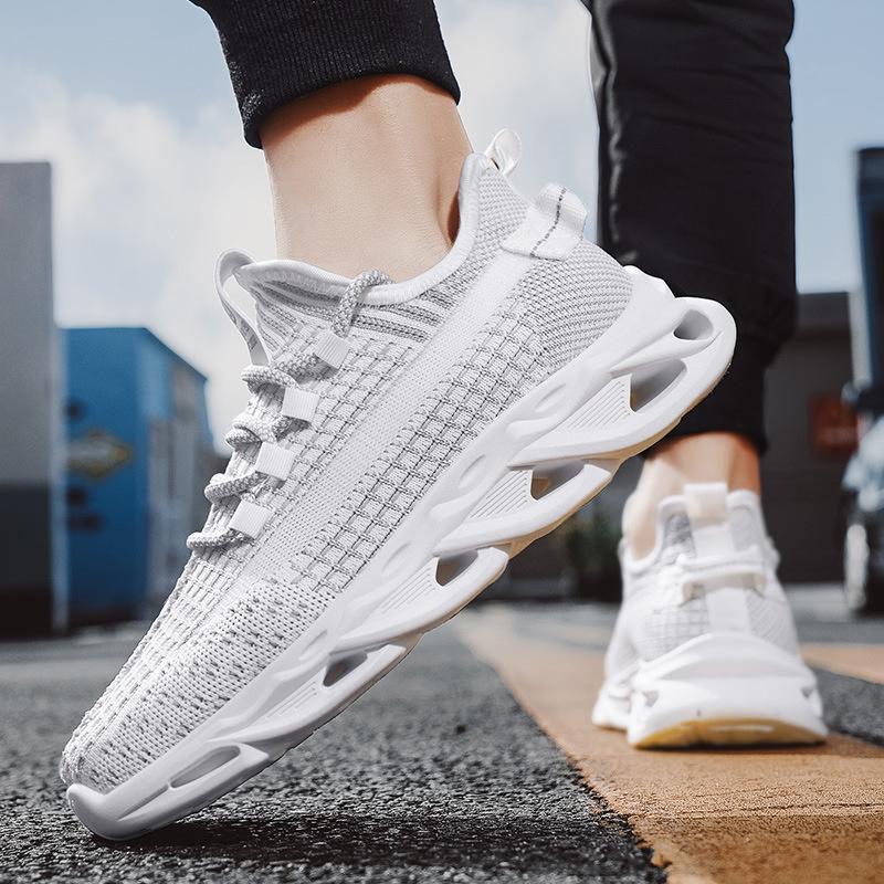 

Men s shoes new trend men s casual sports shoes coconut breathable high-end men s jogging fashion shoes 44