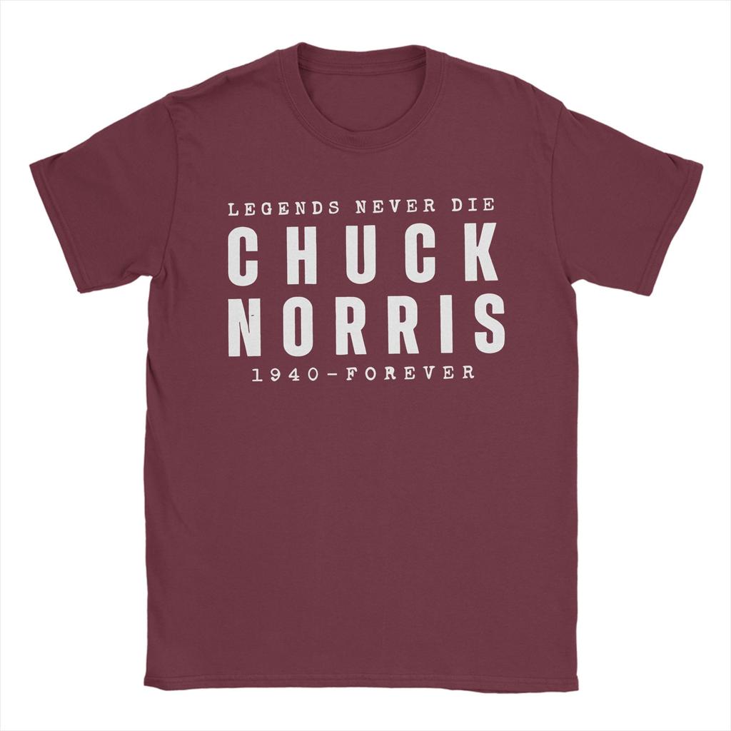 ChuckNorris Logo T Shirt Summer  Vintage T Shirts Cotton Hippie Tshirt For Man Custom Logo Tops