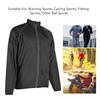 Windproof Cycling Jacket Black Off Road Motorcycle Cycling Jacket  Mountain Bike Riding