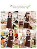Children's Neck Hanging Korean Style Apron, Unisex, Sleeveless, Anti-Stain, Custom Logo, Ideal for Kindergarten Painting