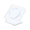 Acrylic Bracelet Holder Display Stand for 12 Bangles Transparent Jewelry Organizing Rack for Store Counter and Home Storage Display