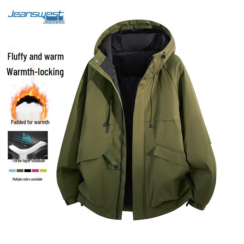 

JEANSWEST Unisex Winter Padded Jacket XL