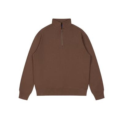 Couples Hoodies Men'S Zip Sweatshirt Half Zip Plain Sports Outdoor Daily Streetwear Basic Casual Spring Lavender Sweatshirt Men