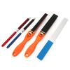 5pcs Manual Sandpaper Stick Semicircle Sanding Paper Roll Bar Jewelry Polishing Tool
