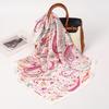 Fashion Print Silk Hairbands Scarf Women  Spring New Elagant Floral Bandana Neck Kerchief Head Bands Foulard Female Scarfs