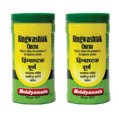 Asli Ayurved Hingwashtak Churna 60 g x Packung mit 2 Natürliches Verdauungsunterstützungspulver