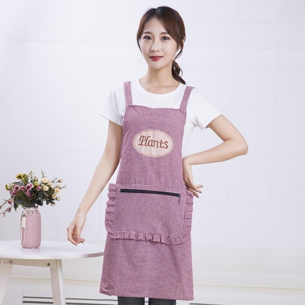 Cotton Sleeveless Overalls Oil-proof Chef Aprons New Cooking Apron  Home Cooking