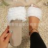 Summer Women Shoes New Bohemian Slippers for Women In Summer Comfortable Beach Sandals with Tassel Open Toe Flat Bottom Sandals