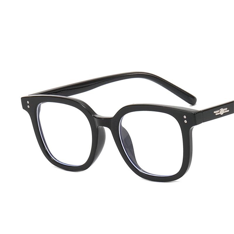 Винтажные очки с заклепками, женская квадратная оправа для очков с защитой от синего света, очки для близорукости, модная зеленая оправа для очков
