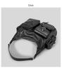 2024 Retro Multi-Pocket PU Motorcycle Shoulder Bag - Large Capacity Punk Style Handbag for Women
