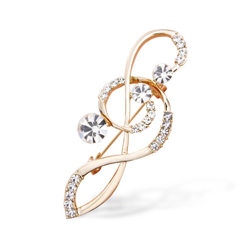 Modeschmuck Blattbrosche Anzugzubehör Simulationsperle Strass Korsage Feste Kleidernadel Broschen Für Frauen Großhandel