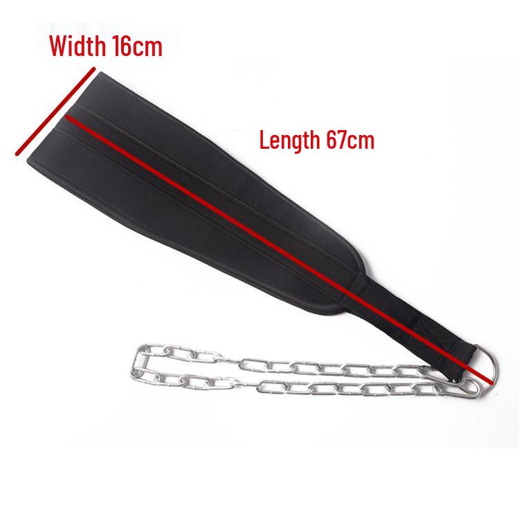 Pull-Up Weightlifting Belt for Upper Body Strength and Gym Fitness