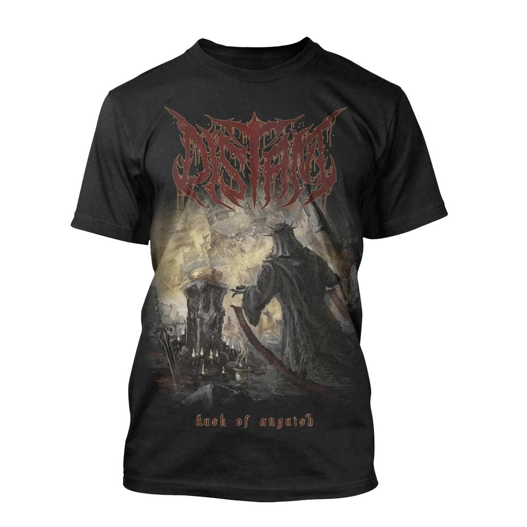 Distant Aeons Art Band Rock Music Art Style Summer Casual TShirt Unisexs and Womens Luxury Brand Top New