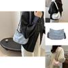 Chic Canvas Crossbody Shoulder Bag For Women Stylish Fall Fashion With Large Capacity