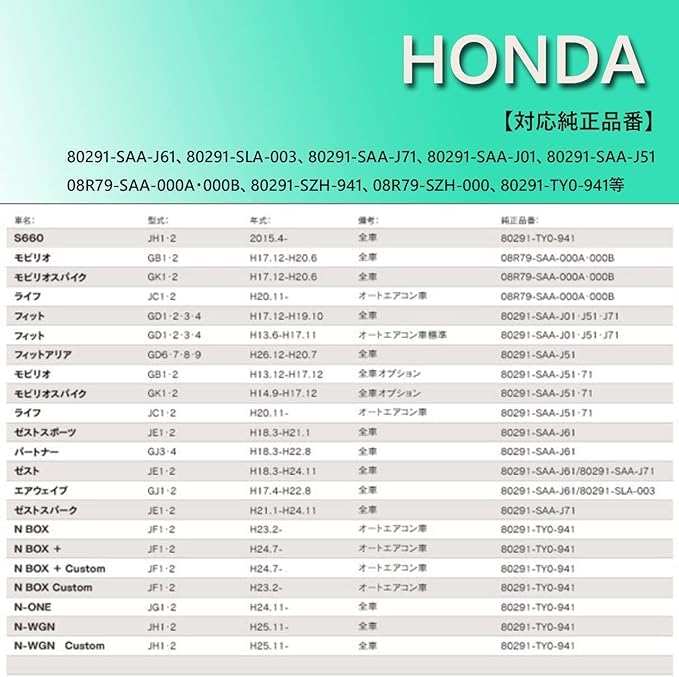HooMoo Honda N-BOX NBOX/WGN N Box JF1 JF2 / N-ONE JG1 JG2 / N-WGN
