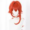  Diluc Cosplay Kostüm Diluc Jacken Hosen Perücken Komplettes Set Halloween Comic Cosplay
