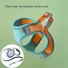 Adjustable Escape Resistant Pet Vest Harness Leash Set Comfort Walking Gear for Cats Kittens Puppy Small Dogs Outside Walking