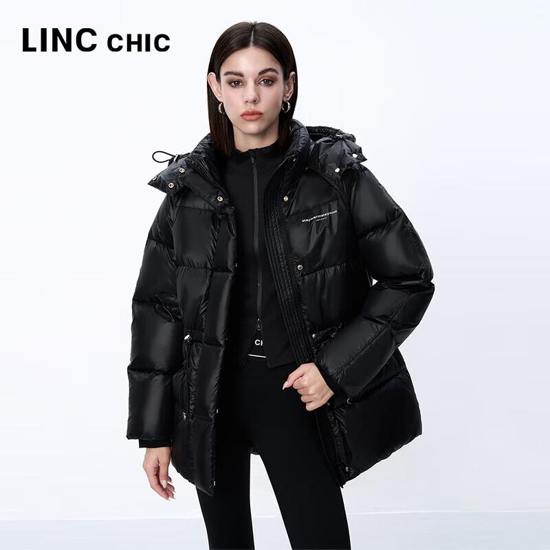 Jinyujie Women's 2024 Winter Short Duck Down Puffer Jacket