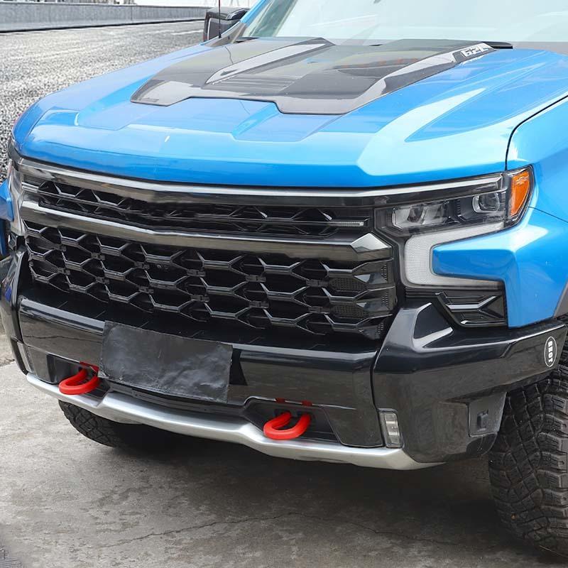 Copertura Protettiva Gancio Traino Paraurti Anteriore Auto Per Chevy Silverado GMC-SIERRA 2014 Su Accessori Esterni Auto
