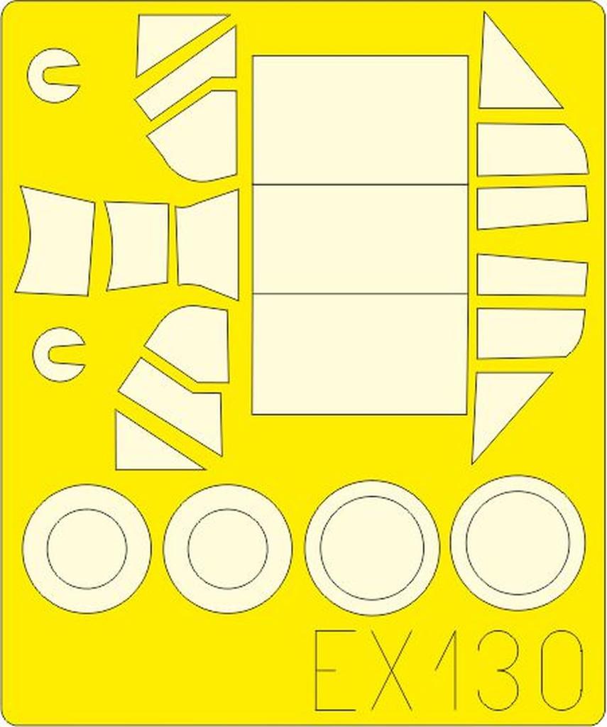 Eduard Big Ed Parts Set Plastic Model Kit Parts EDUBIG49467 1/48 Bf109E-4/7 (for Tamiya) (Airplane)