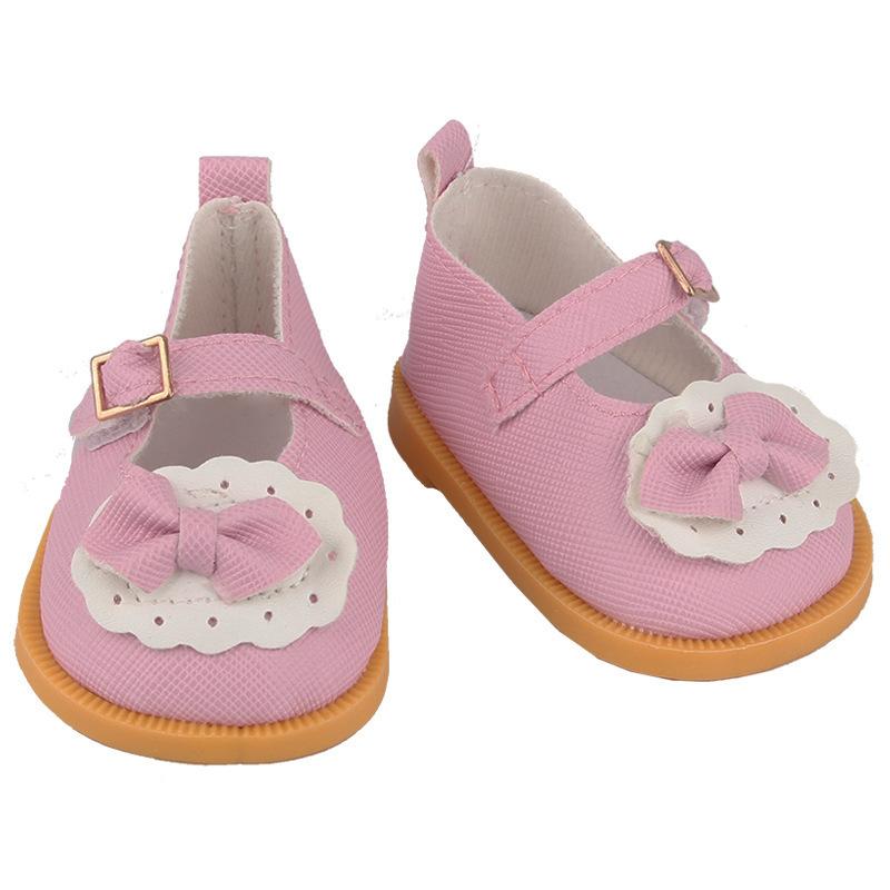 14 Inch Doll Shoes 5cm Shoes 20cm Cotton Doll Bow Shoes Toy Doll Shoes