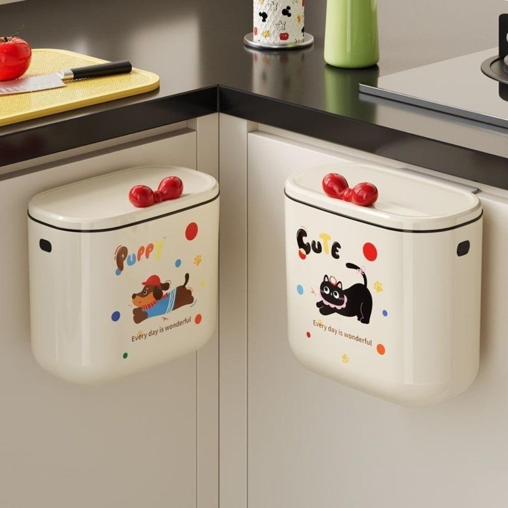 Wandmontierter Küchenmülleimer Großes Fassungsvermögen Lebensmittelabfälle Toilette Haushaltsreinigungswerkzeuge