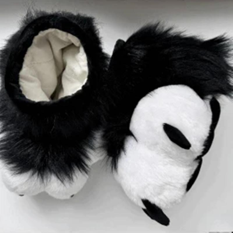 New Black White Beast Fursuit Cosplay Beast Claw Hand Foot Nails Covers Costume Accessories Custom Made