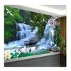 Waterfalls Nature Scenery Mural Wallpaper Living Room TV Sofa Study Background Wall Paper For Walls