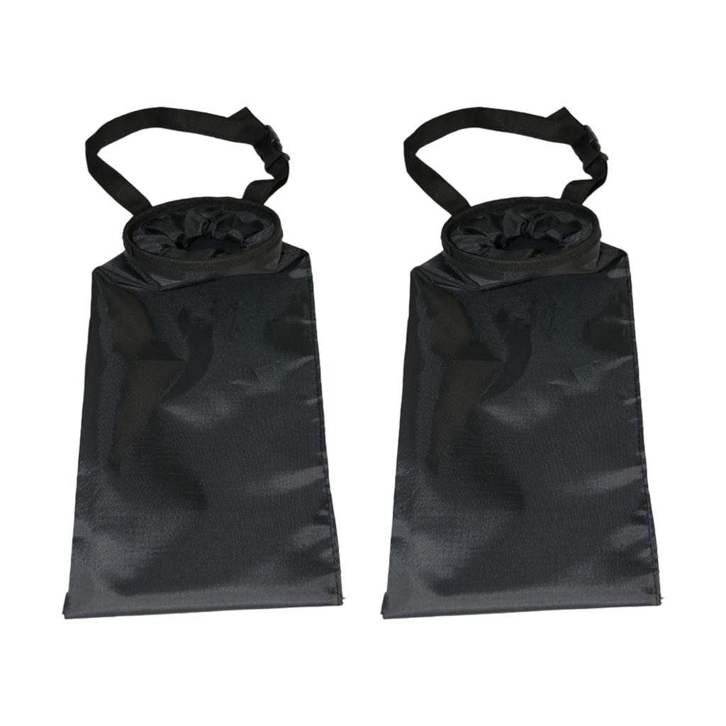 Spacious Car Seatback Trash Organizers Storage Container Tear Resistant Multiple Compartment For Snack Wrappers Bottles