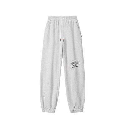 Anti-Five Series Letter Print Breathable Comfortable Versatile Running Basketball Casual Lace-Up Knitted Sports Pants Unisex Pants ASCT199-1