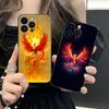 Luxus Phönix Handyhülle für iPhone 17 16 15 14 13 12 11 X XR XS 8 7 Air Pro Max Plus Mini Bunte Hülle Hübsch