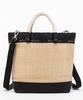 LeSportsac Official Shoulder Bag Top Handle Black Raffia Crossbody/1028 Women's