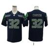 Seattle Seahawks Embroidered Football Jersey Men Women Cotton Blend Sportswear Fan Apparel Size S To XXXL