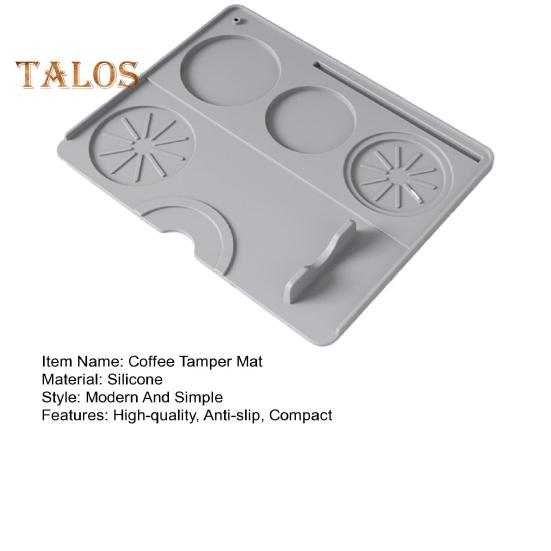 Podložka na pěchování espressa Protiskluzová silikonová podložka na pěchování kávy Podložka na pěchování espressa Barista Nástroj pro kuchyňskou linku na pracovní desce